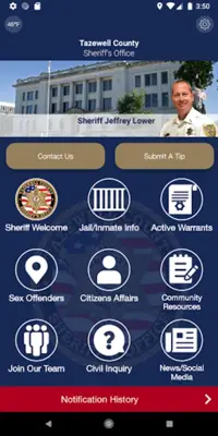 Tazewell Co Sheriff android App screenshot 2